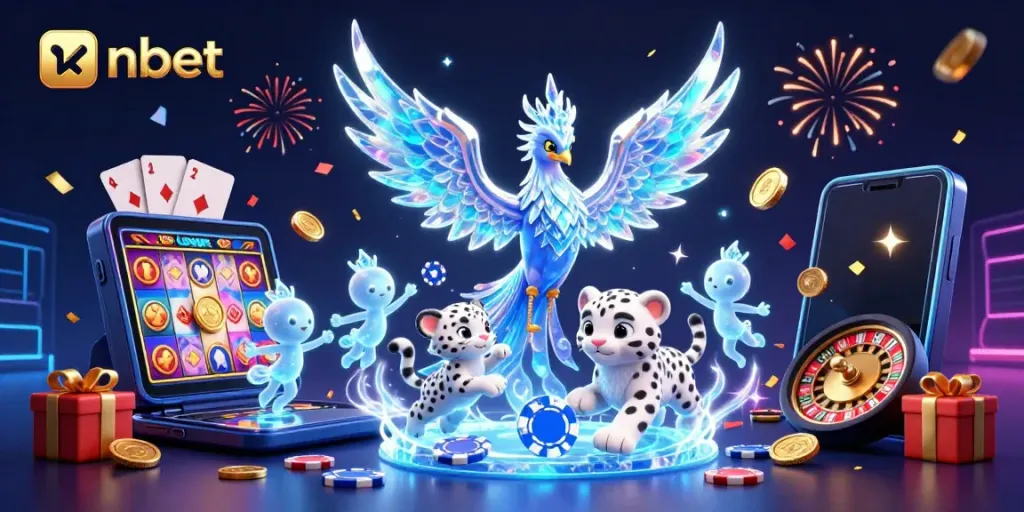 Experience thrilling gameplay with nbet's vibrant illustration showcasing a magical casino environment.