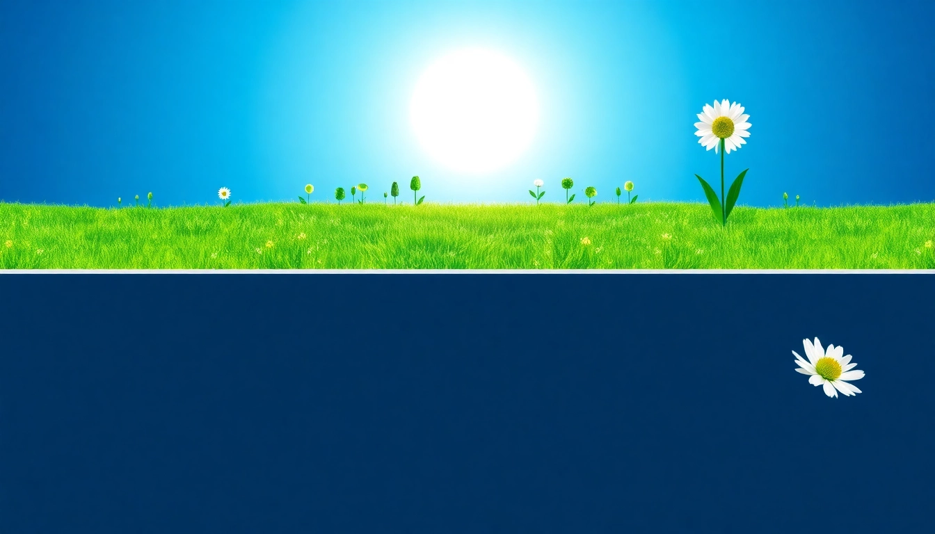 Ein beruhigendes Bild eines gesunden Lebensstils mit Natur, der das Immunsystem stärkt.